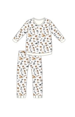 PIŻAMA GIRL KIDS 032/99 LOVELY CATS 2 DR