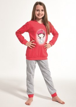 PIŻAMA GIRL KIDS 594/108 GIRL WITH CAT DR