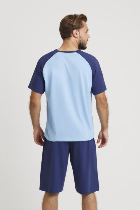 PIŻAMA MĘSKA KR R.M-XXL PIŻAMA MĘSKA KR R.M-XXL