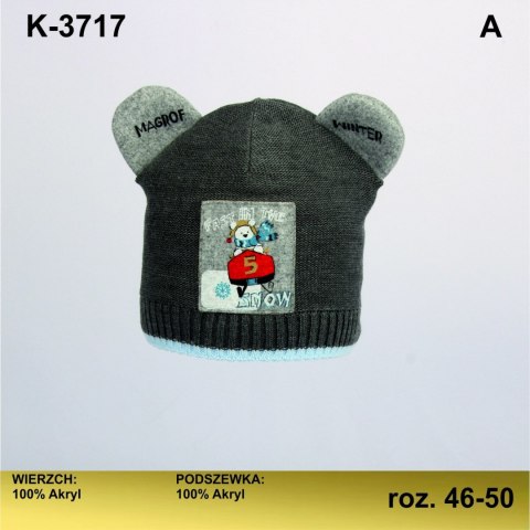 CZAPKA ZIMOWA 3717 CZAPKA ZIMOWA 3717