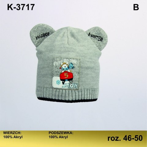 CZAPKA ZIMOWA 3717 CZAPKA ZIMOWA 3717