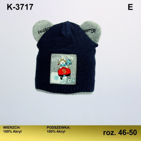 CZAPKA ZIMOWA 3717 CZAPKA ZIMOWA 3717
