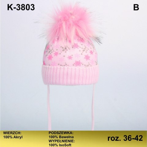 CZAPKA ZIMOWA 3803 CZAPKA ZIMOWA 3803