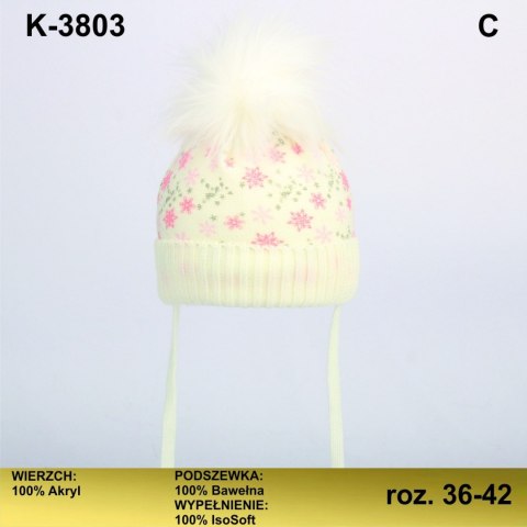 CZAPKA ZIMOWA 3803 CZAPKA ZIMOWA 3803