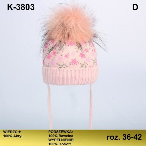 CZAPKA ZIMOWA 3803 CZAPKA ZIMOWA 3803