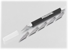 Proedge - Nóż #4 Grip Soft Handle (czarny) + 5 ostrzy #11 (tuba) [#35044] Proedge USA