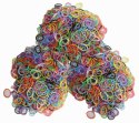 Gumki Zestaw Do Robienia Bransoletek Loom Bands 600 Szt + KROSNO ChRLD