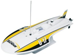 Łódź AQUACRAFT - MINI THUNDER ROUND NOSE HYDROPLANE RTR (żółty) Aquacraft Models