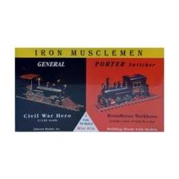 Model plastikowy - Lokomotywy Iron Musclemen - General / Porter Switcher - Glencoe Models (2szt) Glencoe Models