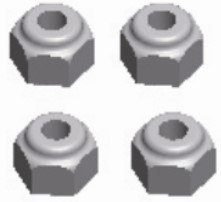 Wltoys Anti Loose Nut 12428-0118 12423-0118 WL Toys