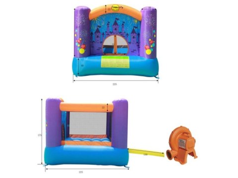 Dmuchaniec HappyHop Zamek Trampolina HappyHop Dmuchaniec HappyHop Zamek Trampolina HappyHop