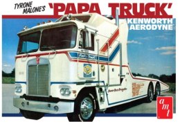 Model plastikowy - Ciężarówka Tyrone Malone Kenworth Transporter Papa Truck 1:25 - AMT AMT