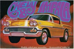 Model plastikowy - Samochód 1958 Chevy Impala (White) - AMT AMT