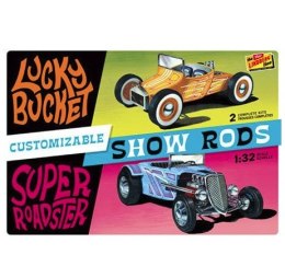 Model plastikowy - Samochód Customizable Street Rod (2-pack) 1:32 - Lindberg Lindberg