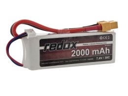 Pakiet Redox 2000 mAh 7,4V 30C LiPo Redox