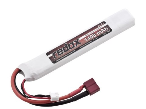 Pakiet Redox ASG 1400 mAh 7,4V 30C (scalony) LiPo Redox