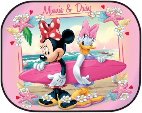 Zasłonki Przeciwsłoneczne Boczne Minni Mouse Myszka Minnie Licencja Disney