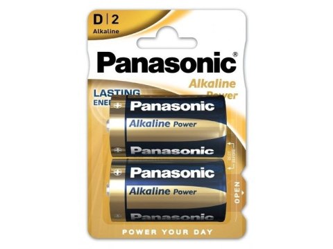 Bateria Alkaliczna Panasonic 1,5V LR20 - Blister 2 Sztuki Panasonic