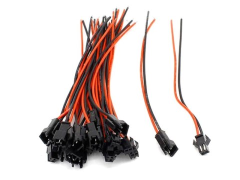 Gniazdo JST SM z przewodem 100mm (2 PIN) Gniazdo JST SM z przewodem 100mm (2 PIN)