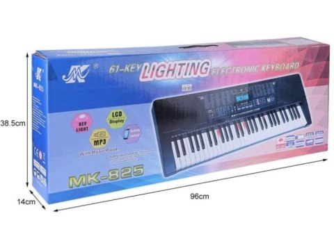 Keyboard MK-825 - organy Z Funkcją Nauki Gry Meike Keyboard MK-825 - organy Z Funkcją Nauki Gry Meike