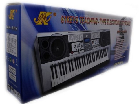 Keyboard MK-922 - duży wyświetlacz LCD, 61 klawiszy Przecena 2 Keyboard MK-922 - duży wyświetlacz LCD, 61 klawiszy Przecena 2