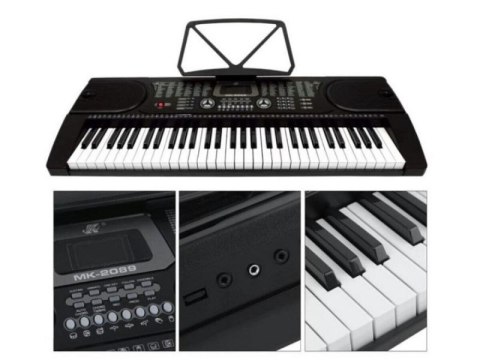 Keyboard Organy 61 Klawiszy Zasilacz MK-2089 Meike Keyboard Organy 61 Klawiszy Zasilacz MK-2089 Meike