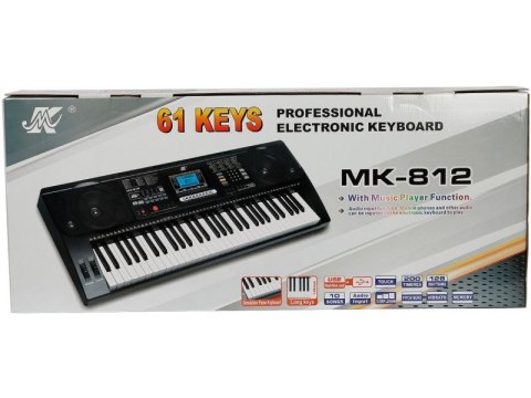 Keyboard Organy 61 Klawiszy Zasilacz MK-812 Meike Keyboard Organy 61 Klawiszy Zasilacz MK-812 Meike