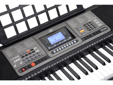Keyboard Organy 61 Klawiszy Zasilacz MK-816 z funkcją nauki gry Meike Keyboard Organy 61 Klawiszy Zasilacz MK-816 z funkcją nauki gry Meike