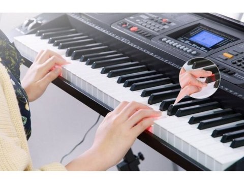 Keyboard Organy 61 Klawiszy Zasilacz MK-816 z funkcją nauki gry Meike Keyboard Organy 61 Klawiszy Zasilacz MK-816 z funkcją nauki gry Meike