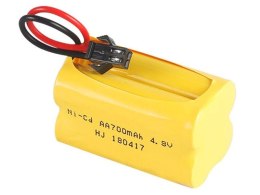 Pakiet, Akumulator, Bateria Ni-Cd 4,8V 700mah Do Samochodu Auta Crawler HB SM2403, SM2401, SM2402