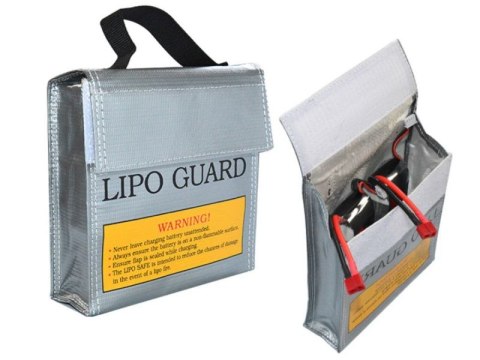 Torba ochronna na akumulatory Lipo Safe 15,5 X 15,5 X 5cm Torba ochronna na akumulatory Lipo Safe 15,5 X 15,5 X 5cm