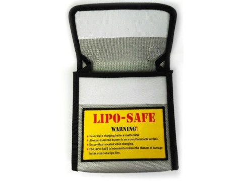Torba ochronna na akumulatory Lipo Safe PREMIUM 15,5 X 15,5 X 5cm Torba ochronna na akumulatory Lipo Safe PREMIUM 15,5 X 15,5 X 5cm