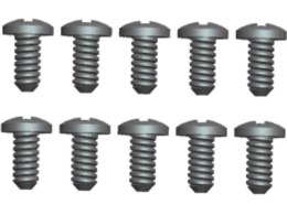 Wltoys Cross Pan Head Self Tapping Screws 2,6x8 L959-57 144001 12428 12427 WL Toys