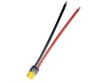 Wtyk XT60 z osłoną oraz z przewodem - Męski 100mm - (male) Wtyk XT60 z osłoną oraz z przewodem - Męski 100mm - (male)