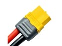 Wtyk XT60 z osłoną oraz z przewodem - Męski 100mm - (male) Wtyk XT60 z osłoną oraz z przewodem - Męski 100mm - (male)