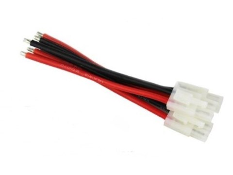 Wtyk Typu Tamiya z przewodem - Męski 100mm - (male) 14 AWG Wtyk Typu Tamiya z przewodem - Męski 100mm - (male) 14 AWG