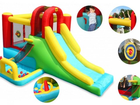 Zamek Dmuchany HappyHop Trampolina Zjeżdzalnia Dmuchaniec HappyHop Zamek Dmuchany HappyHop Trampolina Zjeżdzalnia Dmuchaniec HappyHop