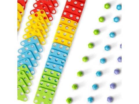 Edukacyjna Układanka,Puzzle,Klocki Kreatywna Mozaika, Wkrętarka Edukacyjna Układanka,Puzzle,Klocki Kreatywna Mozaika, Wkrętarka