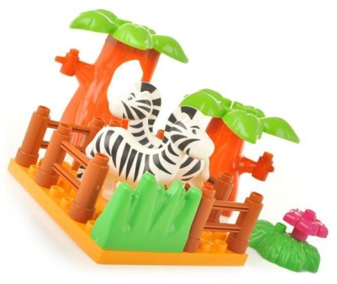 Edukacyjne Klocki - Duże ZOO - ponad 110 Elementów Edukacyjne Klocki - Duże ZOO - ponad 110 Elementów