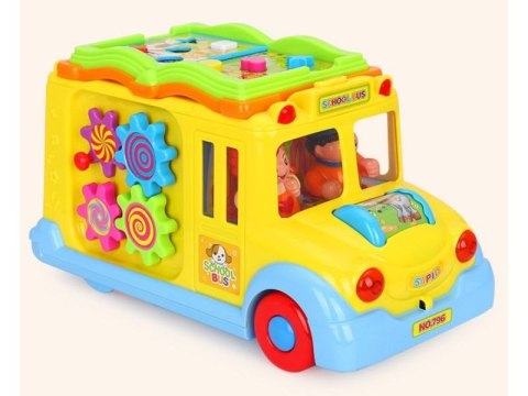 Edukacyjny Autobus Szkolny, Światło, Dźwięk Hola Edukacyjny Autobus Szkolny, Światło, Dźwięk Hola