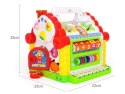 Edukacyjny Domek - Pianinko, Sorter, Liczydło, Melodie Hola Edukacyjny Domek - Pianinko, Sorter, Liczydło, Melodie Hola
