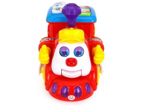 Kolorowa Lokomotywa, Ciuchcia Sorter Klocki Dźwięk Hola Hola Kolorowa Lokomotywa, Ciuchcia Sorter Klocki Dźwięk Hola Hola