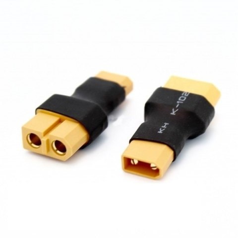 Przejście, Przejściówka - Adapter XT30 żeński na XT60 męski 1 Sztuka Przejście, Przejściówka - Adapter XT30 żeński na XT60 męski 1 Sztuka