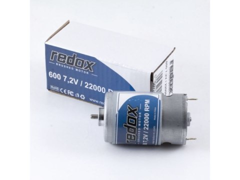 Silnik szczotkowy Redox 600 7,2V 22000RPM Redox Silnik szczotkowy Redox 600 7,2V 22000RPM Redox