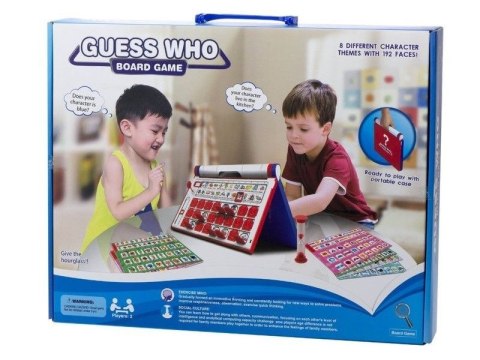 Tablica Edukacyjna "Guess Who" Gra Pamięciowa "Zgadnij Kto?" 8 Plansz Tablica Edukacyjna "Guess Who" Gra Pamięciowa "Zgadnij Kto?" 8 Plansz
