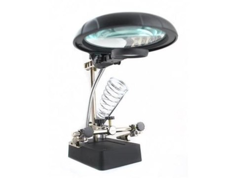 Zestaw trzecia ręka - new Lupa LED Zestaw trzecia ręka - new Lupa LED
