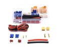 Zestaw - złącza XT60 T-Dean EC3 + przewody silikonowe 14AWG + rurki termokurczliwe Zestaw - złącza XT60 T-Dean EC3 + przewody silikonowe 14AWG + rurki termokurczliwe