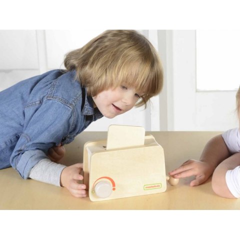 Drewniany Toster + Masło Kromka Nóż Talerz Dżem Masterkidz Masterkidz Drewniany Toster + Masło Kromka Nóż Talerz Dżem Masterkidz Masterkidz