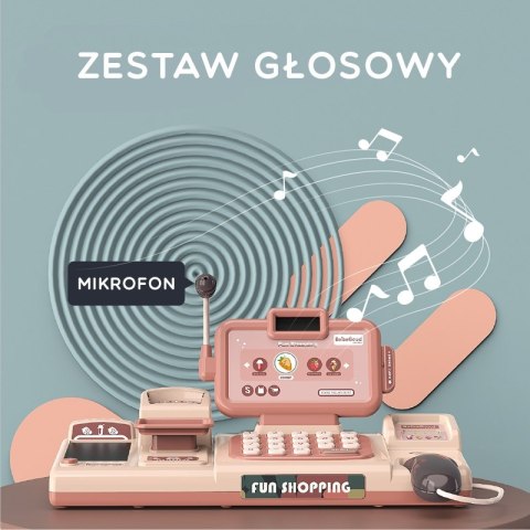 WOOPIE Kasa Sklepowa Dla Dzieci Skaner Waga Mikrofon + 25 Akcesoriów Woopie WOOPIE Kasa Sklepowa Dla Dzieci Skaner Waga Mikrofon + 25 Akcesoriów Woopie