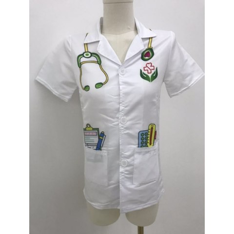 WOOPIE Ubranko Strój Lekarza Doktora dla Dzieci do ok. 120 cm Woopie WOOPIE Ubranko Strój Lekarza Doktora dla Dzieci do ok. 120 cm Woopie